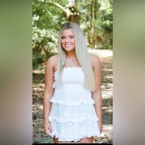 Princess Polly white mini dress!